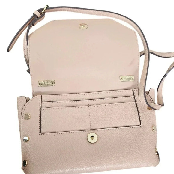 Steve Madden Blush Pink Pebble Leather‎ Shoulder Bag Purse - Picture 2 of 8